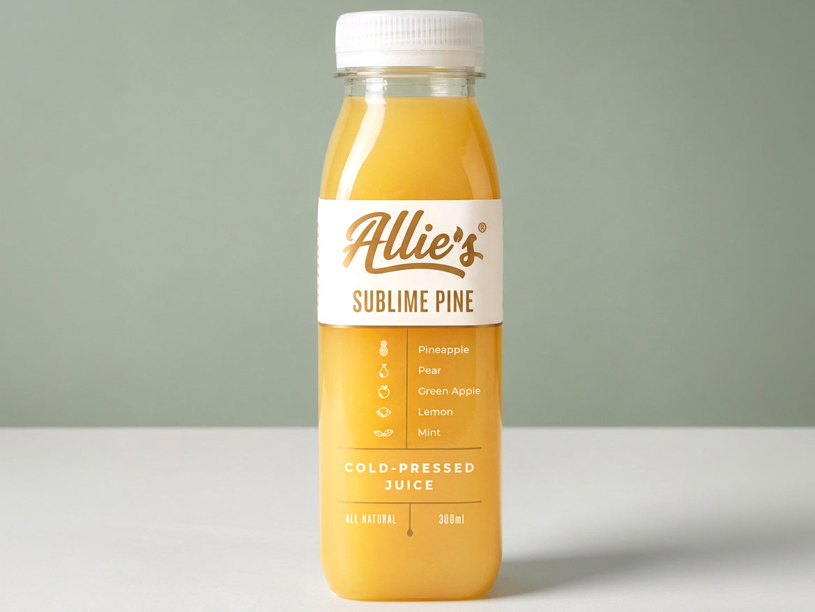 Allie's Sublime Pine Cold Pressed Juice 300 mL (x8)