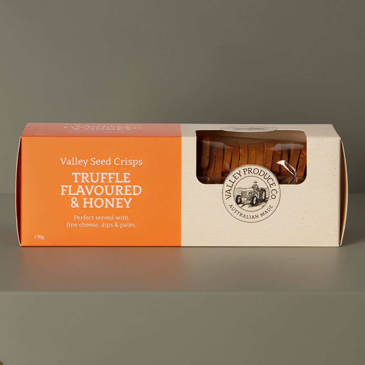 Valley Seed Crisps - Truffle & Honey Crackers