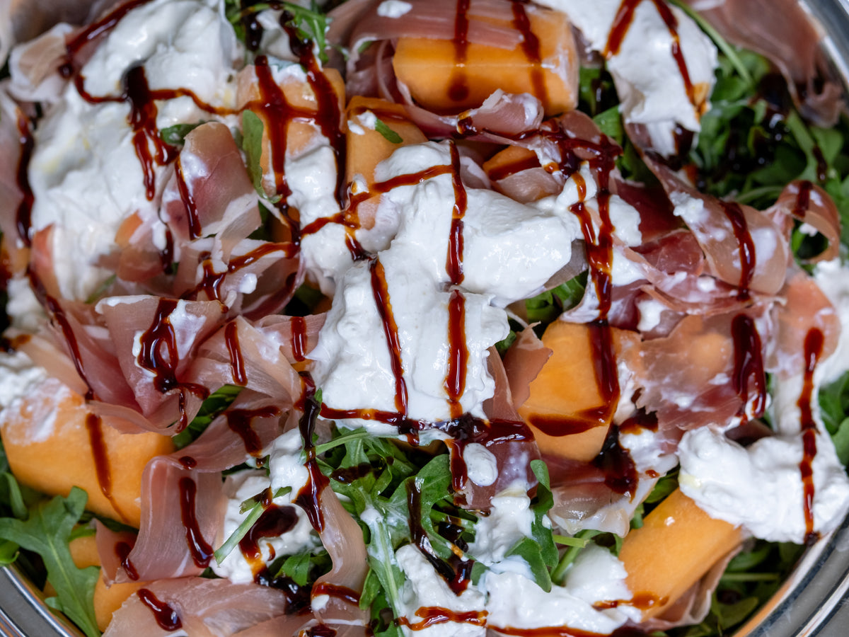 Prosciutto, Rockmelon & Burrata Platter