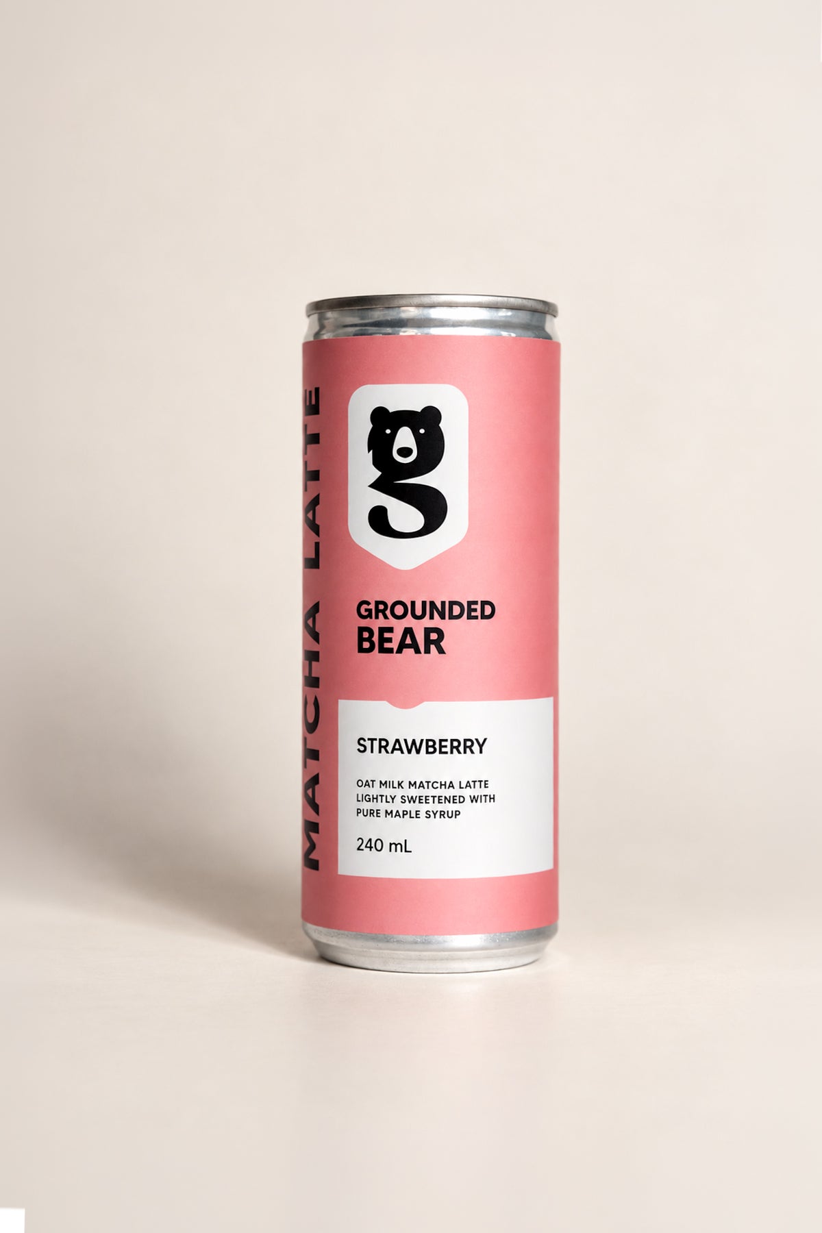 Grounded Bear Strawberry Matcha Latte 240 mL (x6)