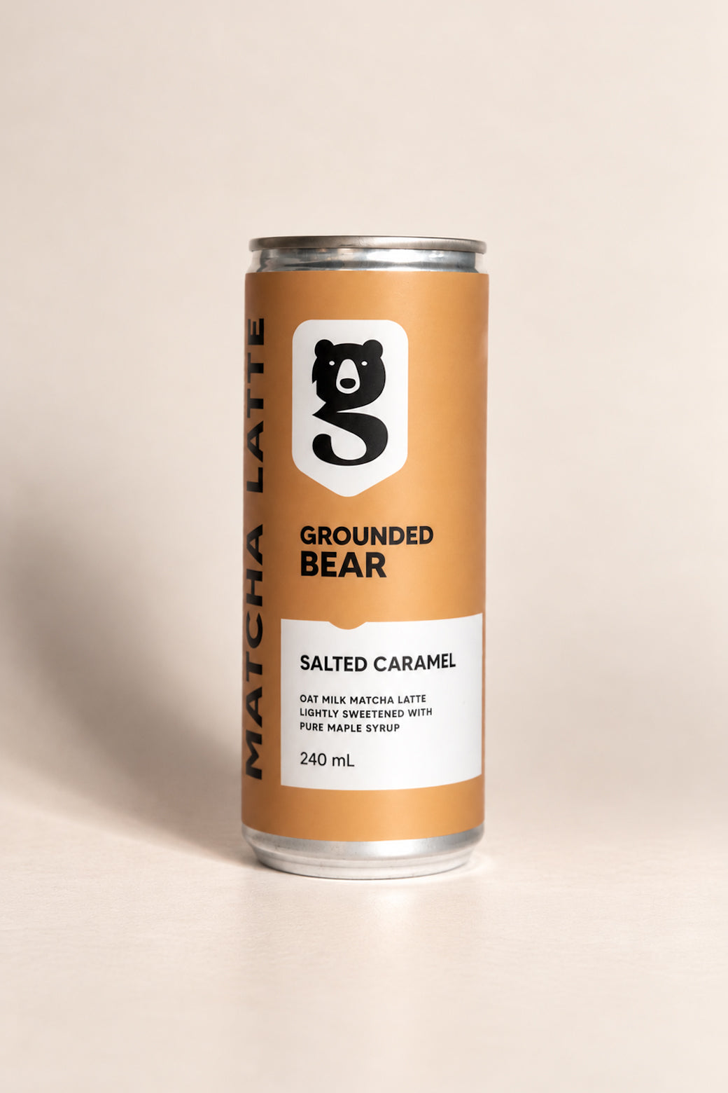 Grounded Bear Salted Caramel Matcha Latte 240 mL (x6)