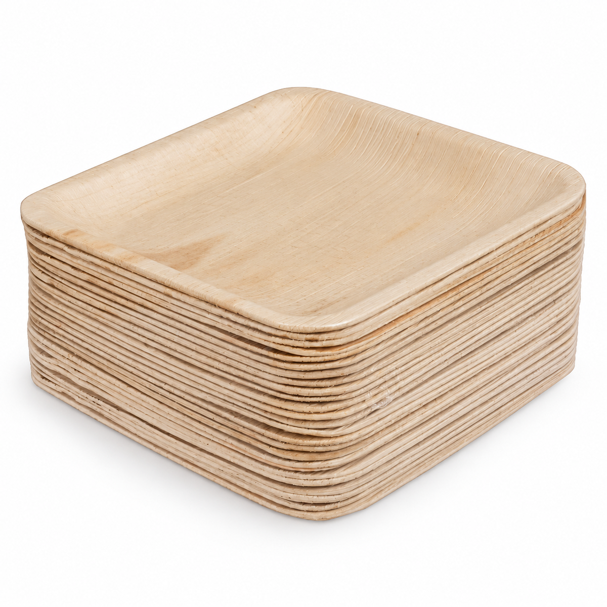 Palm Leaf Round Plate